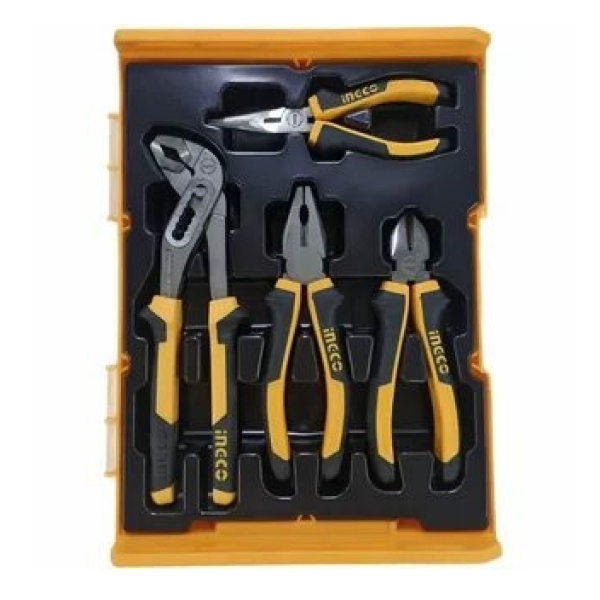 Набор губцевого инструмента 4 предмета INGCO