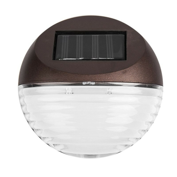 Светильник св/д 4000К IP44 настенный на солнечной батарее LAMPER