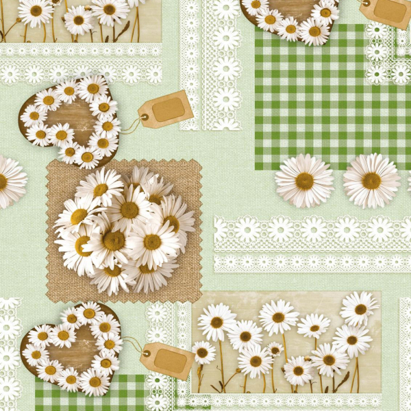 Клеенка ПВХ нетканая основа 1,4*20 м рис 233D Dekorama