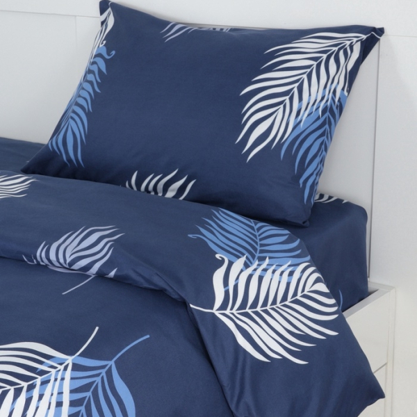 Комплект постельного белья 1,5сп полисатин 1 наволочка Воздушность Экономь и Я