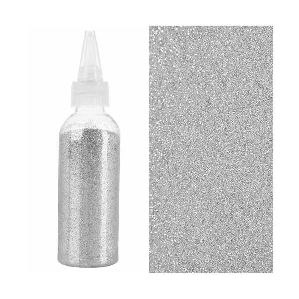 Глитер серебро 80гр Волна Веселья