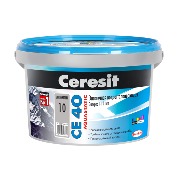 Затирка Ceresit CE40 манхеттен 2кг