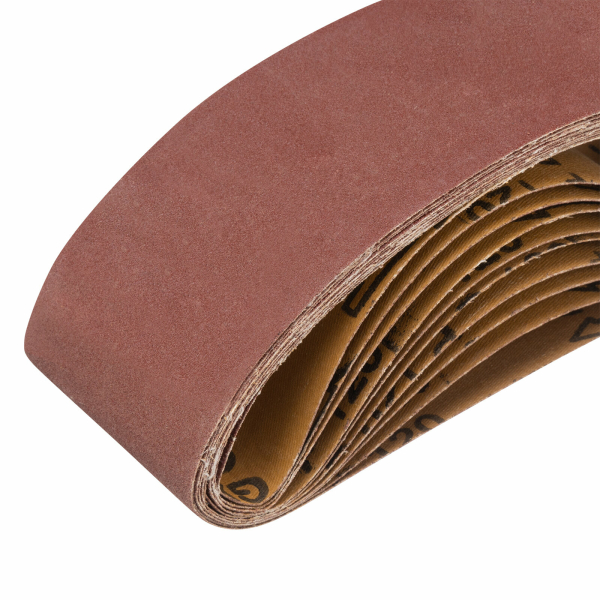 Лента шлифовальная Р120 75*457мм 5шт Fit