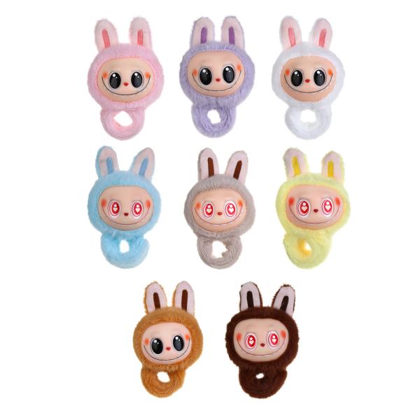 ИГРОЛЕНД Игрушка мягкая "Ла Монстрик" с браслетом, 10 см, полиэстер, PVC, микс видов