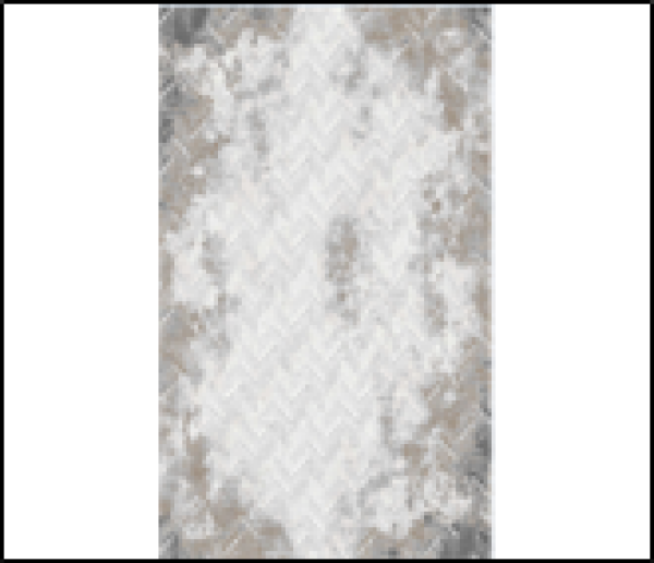 Ковер ROMANCE 2.4*3.4 дизайн T1487RC L.GREY/L.GREY