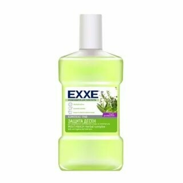 Ополаскиватель для полости рта 600мл Защита десен EXXE