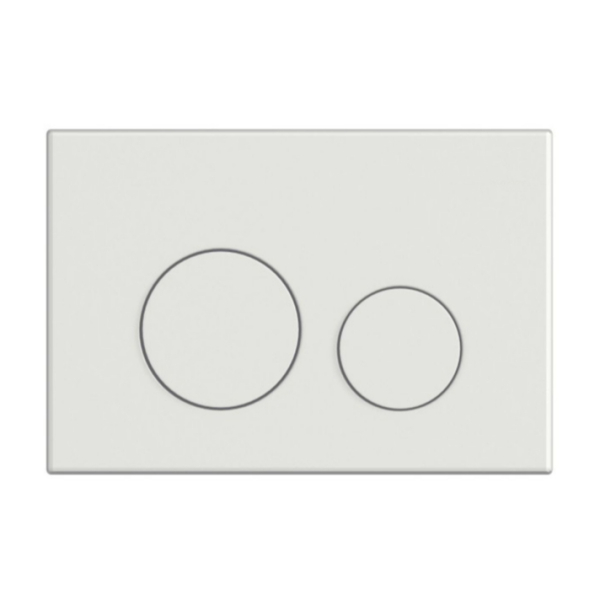 Кнопка смыва белый глянец (круглая) AZ-ИУ00010 AZARIO NEW