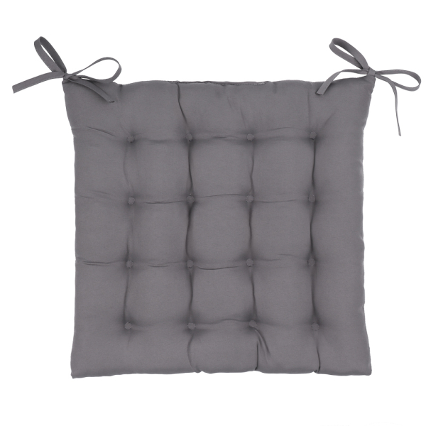 PROVANCE Виста Подушка на стул, полиэстер, 38x38см, серый