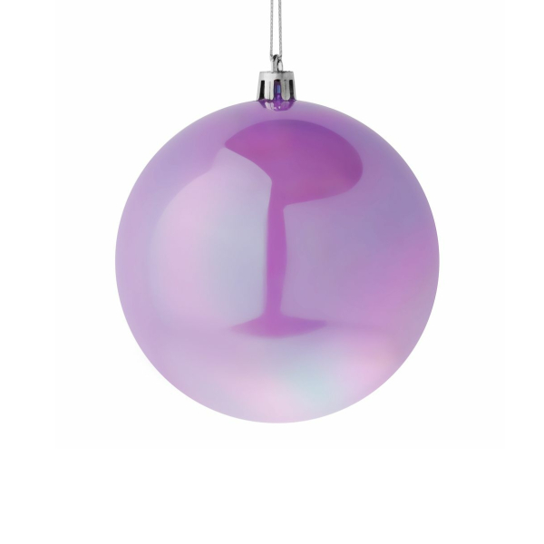 СНОУ БУМ Шар 10см пластик, нежно-розовый