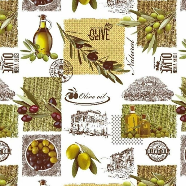 Клеенка ПВХ нетканая основа 1,35*20м рис 50/300 578/2 Мажор Колорит