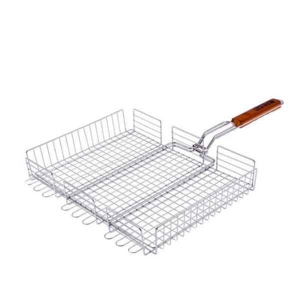 Решетка-гриль 315*410*70мм объемная Camping// Palisad