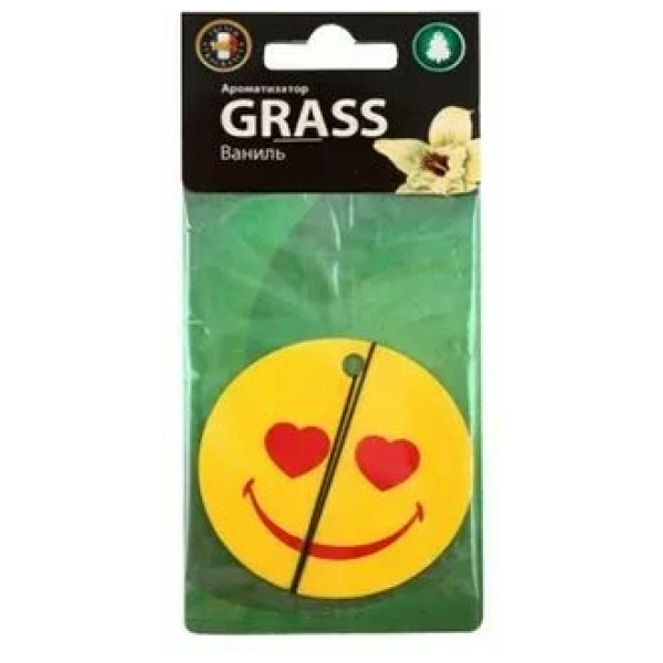Ароматизатор бумажный Смайл Grass