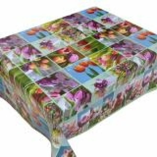 Клеенка ПВХ тканевая основа 1,37*20 м BZ-HQ5620A Альмера Baizheng