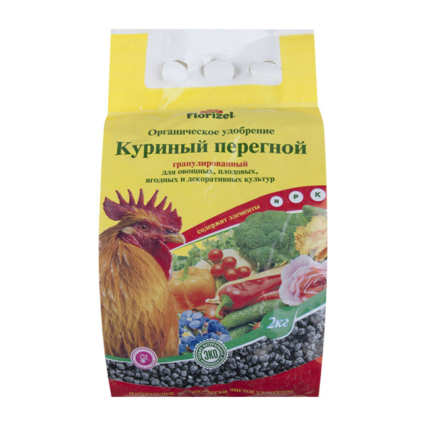 Перегной куриный 2кг гранулированный Florizel