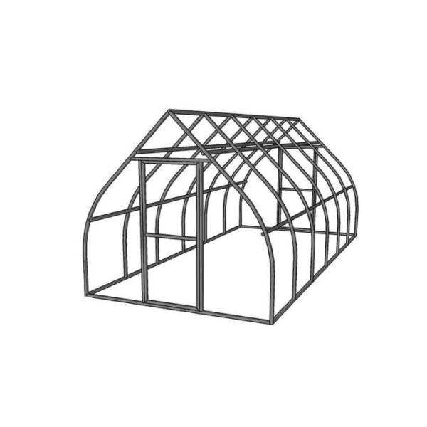 Теплица каркас 4х2,8х2,8 Ясна капелька