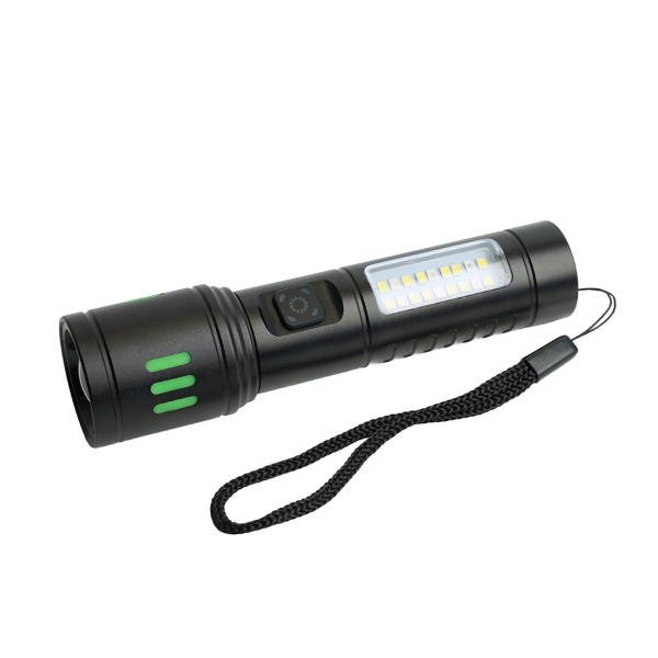 Фонарь ручной  2LED 10Вт 6 режима аккумулятор 3,7V 2000mAh USB TYPE-C ZOOM TH2411 Feron