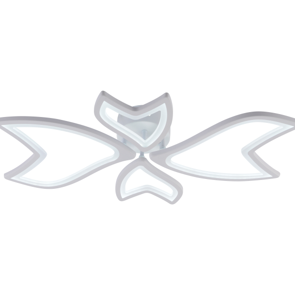 Люстра светодиодная 108Вт 3000-6000K DIMMER ПДУ AU61806 /2+2 WH Атмосфера уюта