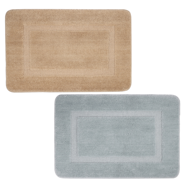 VETTA Коврик для ванной, 50х75см, микрофибра, 2 цвета