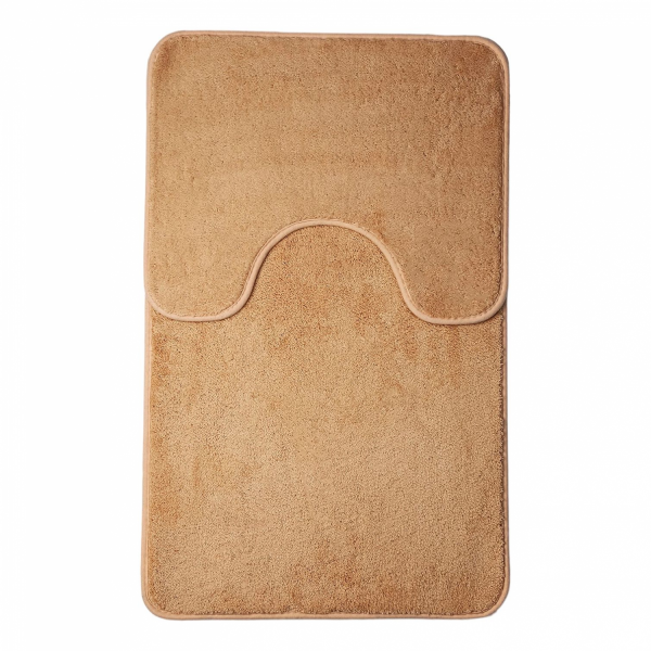 Набор ковриков для ванной 50*80/40*50см кофе с молоком BZ-ZMR258-5