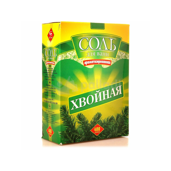 Соль для ванн Хвойная 400гр