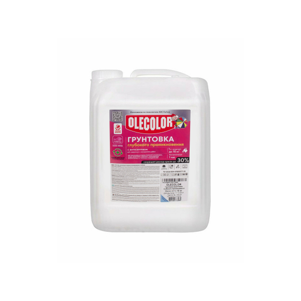 Грунтовка глубокого проникновения 5кг Olecolor