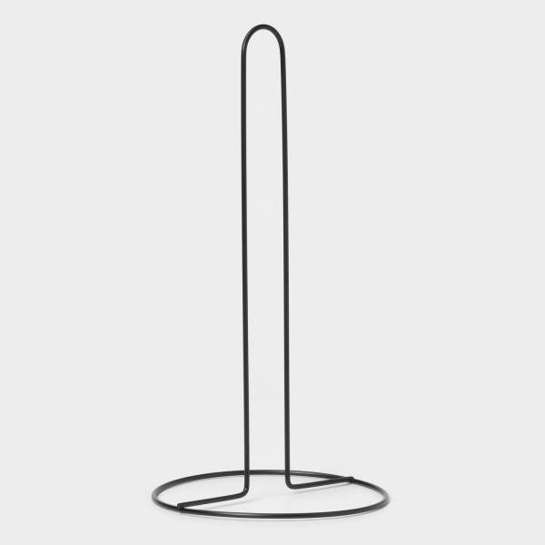 Держатель для бумажных полотенец 27*13.5*13,5см черный Доляна