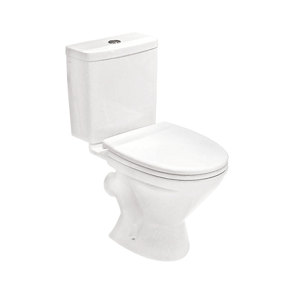 Унитаз-компакт SANTEK Лига Стандарт косой/нижний/дюропласт