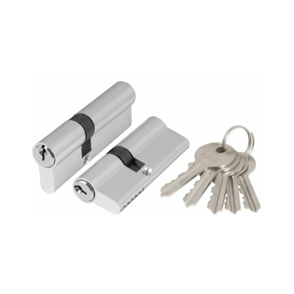 Цилиндровый механизм AX1000Key80 30+10+40 CP хром AJAX