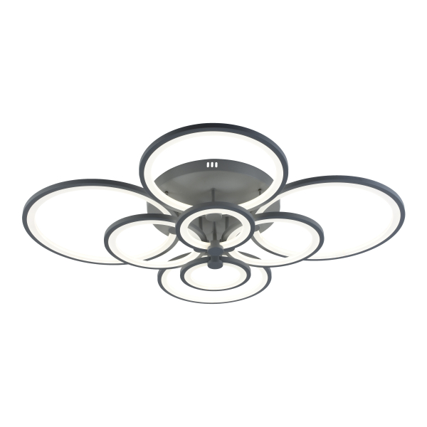 Люстра светодиодная 264Вт 3000-6000K DIMMER ПДУ AU61034/8 GREY Атмосфера уюта