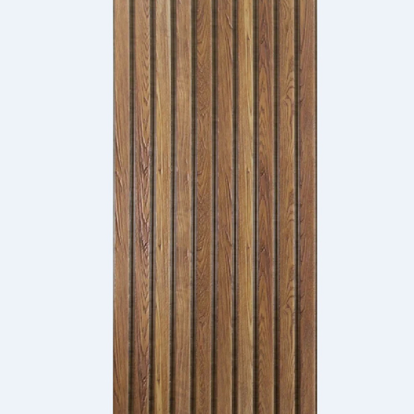 Панель ПВХ листовая 3D самоклеющаяся рейка  Палисандр  280х600 1/10