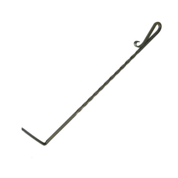 Кочерга печная витая порошковое покрытие