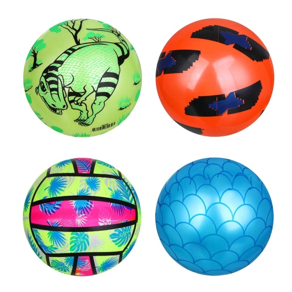 Мяч детский "Веселое настроение", d23см, ПВХ, 4 дизайна