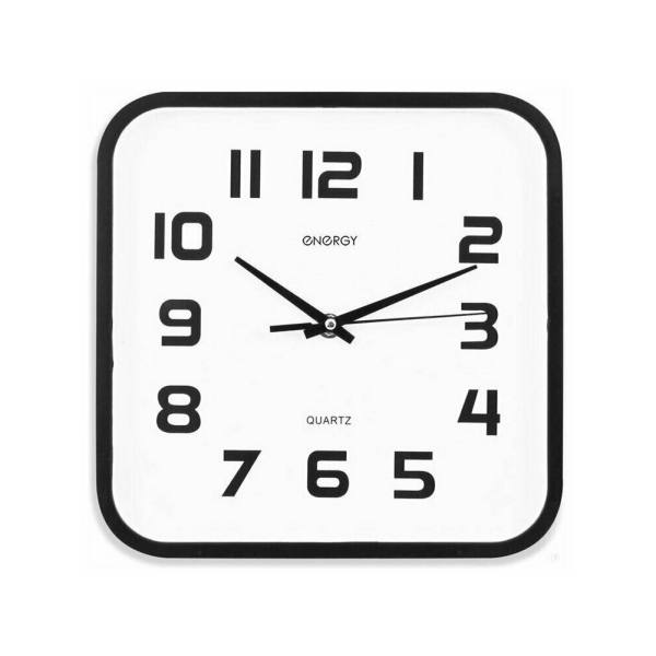 Часы настенные 24,5*24,5*3,9 см белый ЕС-09 Energy