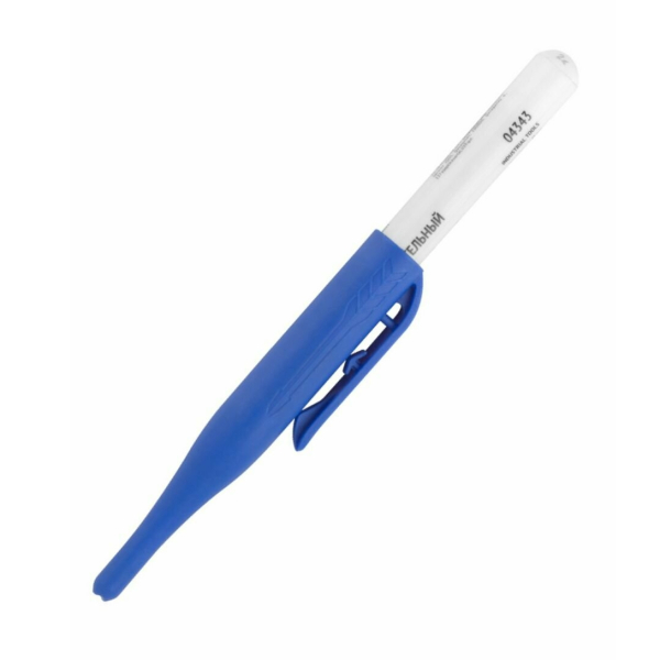 Маркер перманентный синий перманентный удлиненное перо