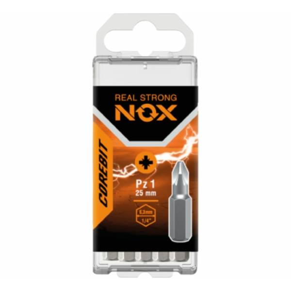 Бита PZ1*25 бокс 5шт Nox Corebit