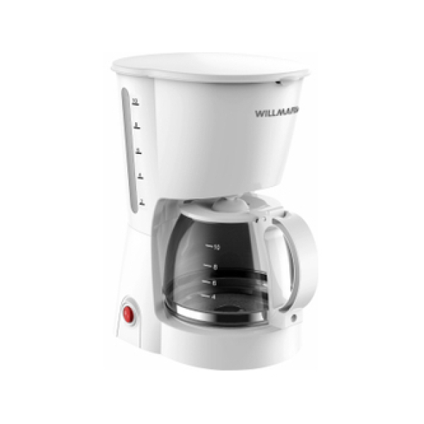 Кофеварка капельная белый WCM-1350D Willmark