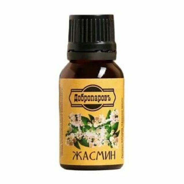 Масло эфирное Жасмин 17мл флакон-капельница ДОБРОПАРОВЪ
