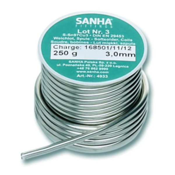 Припой для медных труб Sanha 250г.