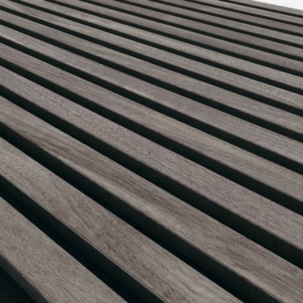 Аккустическая стеновая панель 27х12 мм Серый дуб 2780х600х21 1/2