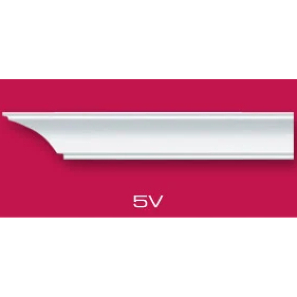 Плинтус 34*34*2000 V-5 экструзионный (100шт)