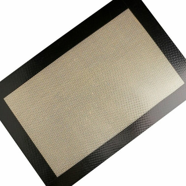 Силиконовый коврик армированный Доляна, 30×20 см, цвет бежевый