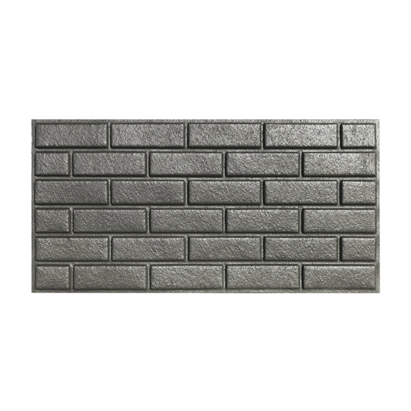 Фасадная панель гофрированная (кирпич фасадный) 3,1м.-0,45 без пленки