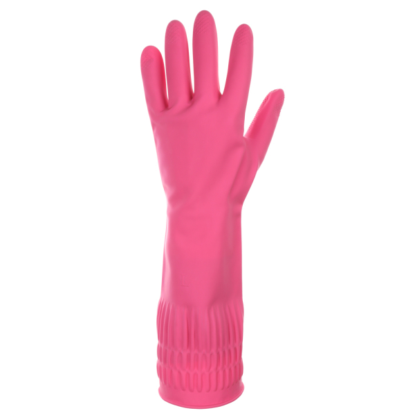 VETTA Перчатки хозяйственные с манжетой 38см, пара 100г, М