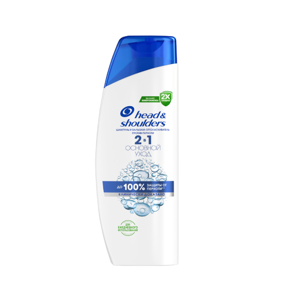 Шампунь для волос Head&Shoulders Основной уход 2в1 360мл