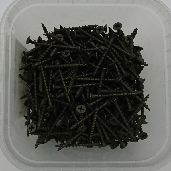 Саморез гипсокартон-дерево 3,5*55 400шт ведро