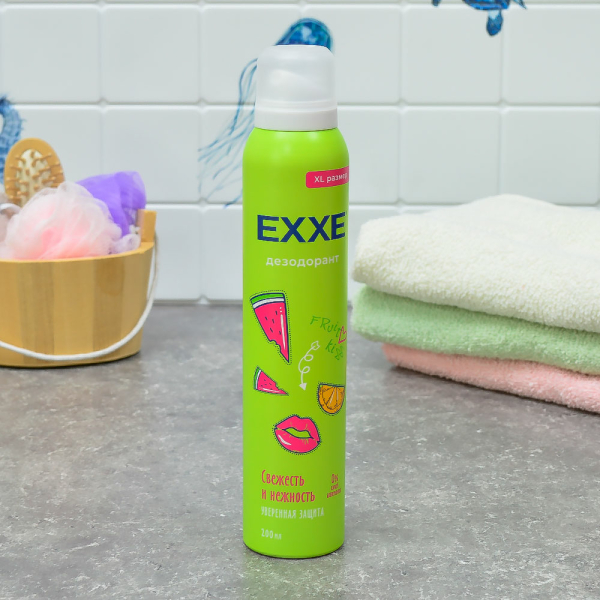Дезодорант аэрозоль EXXE Fruit kiss Свежесть и нежность 150мл