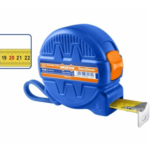 Рулетка  5м*19мм WADFOW WMT4321