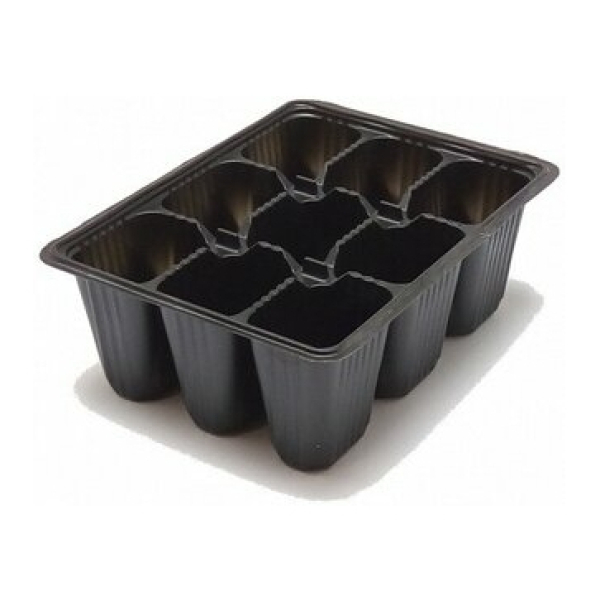 Кассета для рассады 180*135*60мм 9 ячеек полистирол 5шт Россия