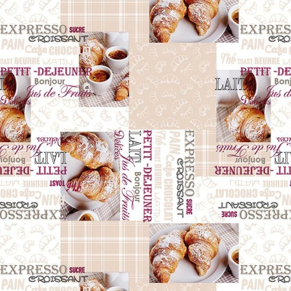 Клеенка ПВХ нетканая основа 1,4*20 м рис 067А Dekorama