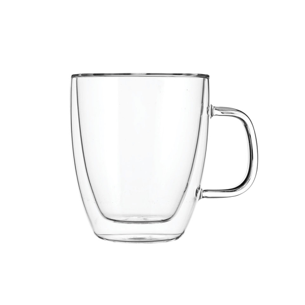 Кружка с двойными стенками 320 мл стекло
